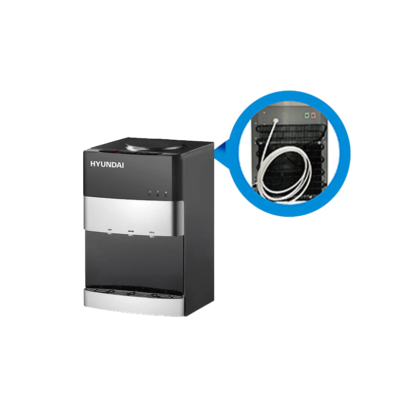 Hyundai Tabletop Water Dispenser Direct water connection Black