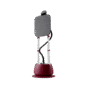 Super Tech Upright Garment Steamer Burgundy with Silver